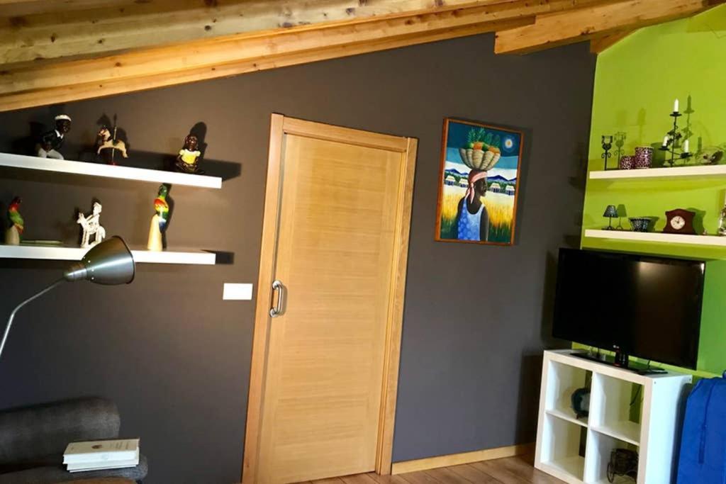 Tranquila Casita De Invitados En Vigo Con Chimenea Dış mekan fotoğraf