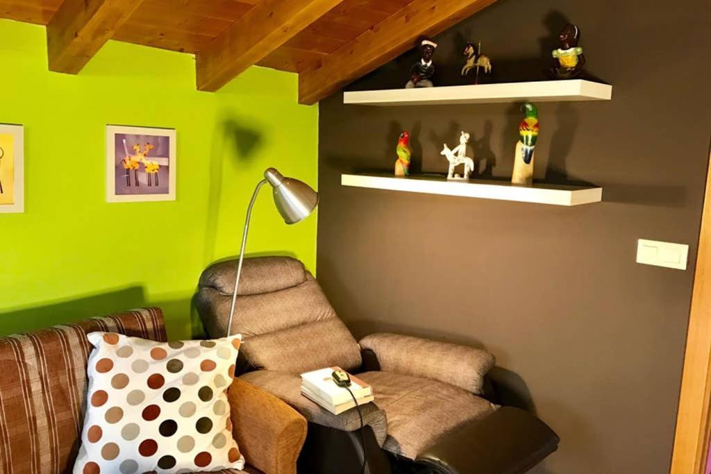 Tranquila Casita De Invitados En Vigo Con Chimenea Dış mekan fotoğraf