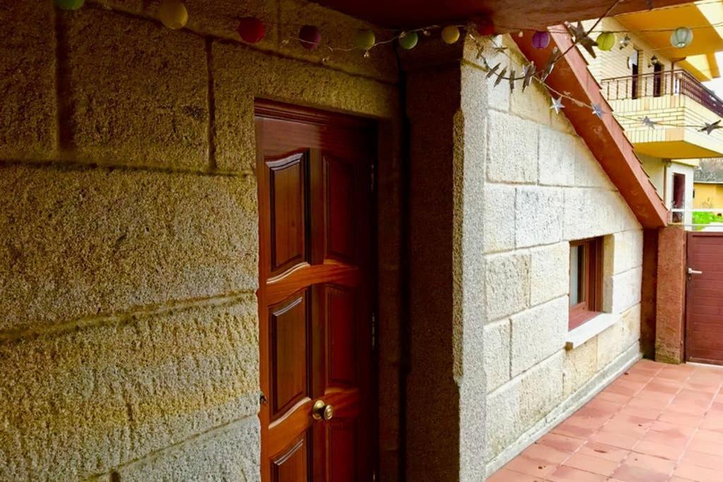 Tranquila Casita De Invitados En Vigo Con Chimenea Dış mekan fotoğraf