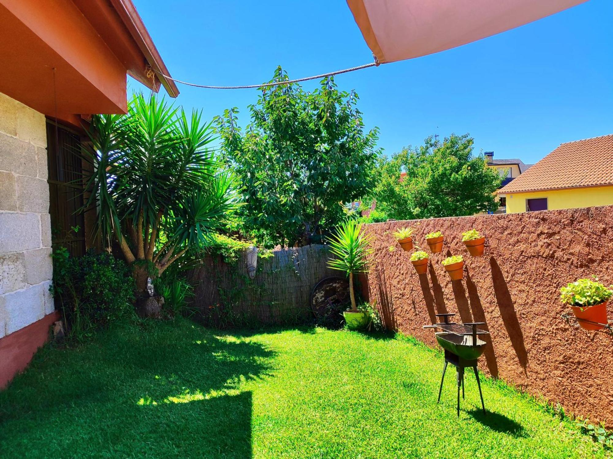Tranquila Casita De Invitados En Vigo Con Chimenea Dış mekan fotoğraf