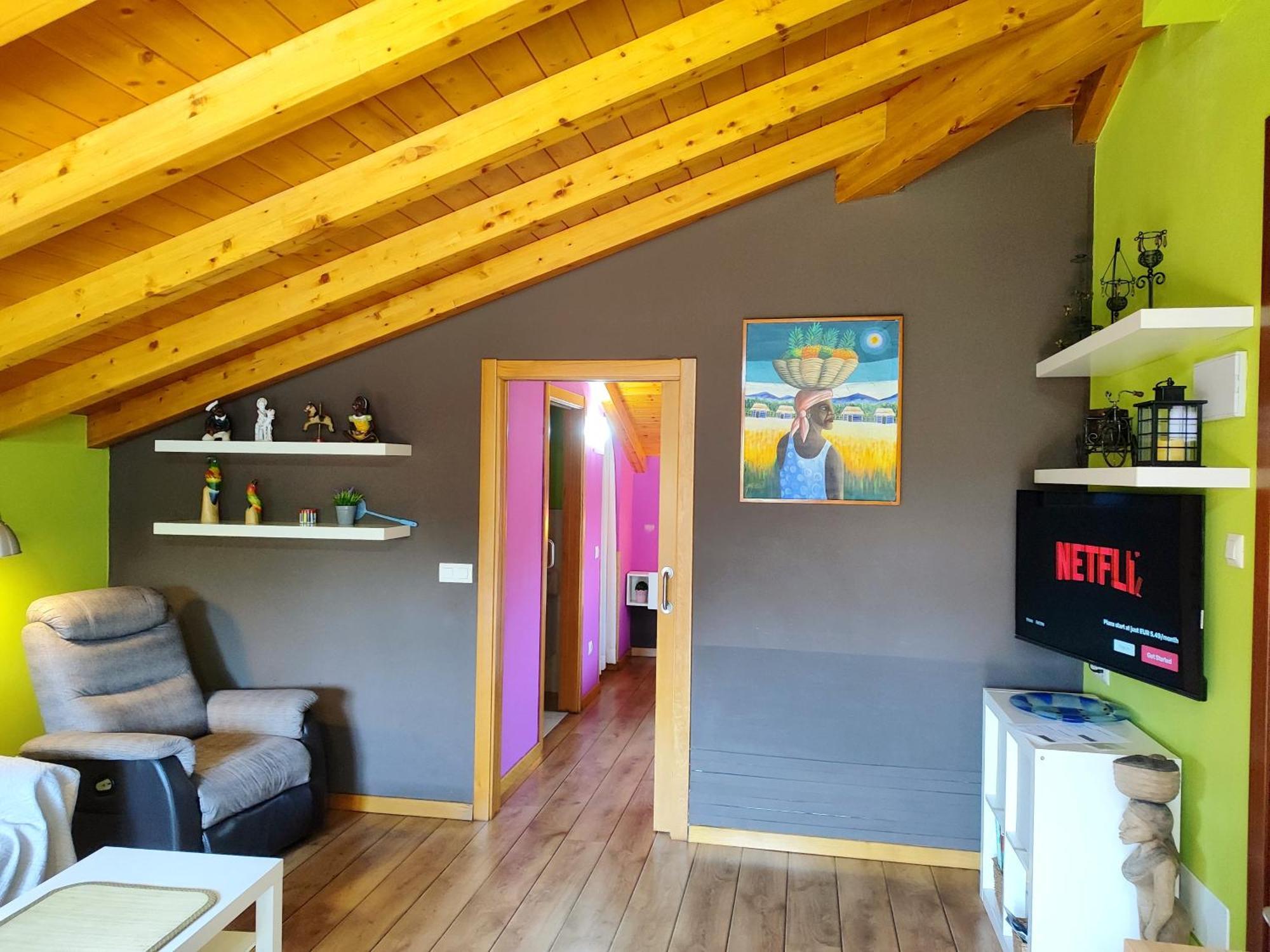 Tranquila Casita De Invitados En Vigo Con Chimenea Dış mekan fotoğraf